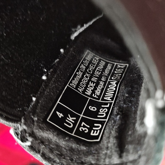 Dr. Martens Black Combat Boots - Picture 2 of 4